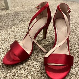 Red Kelly & Katie Peep Toe Heels